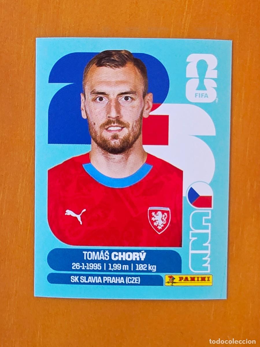 Cromos de F&uacute;tbol: CZE 17 Tom&aacute;&scaron; Chor&yacute;, Rep&uacute;blica Checa, Panini FIFA World Cup Mundial 2026 Sticker
