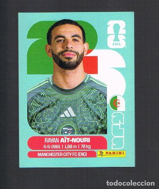 Cromos de F&uacute;tbol: STICKER FIFA WORLD CUP 2026 ALG N&ordm; 5 RAYAN AIT-NOURI ARGELIA