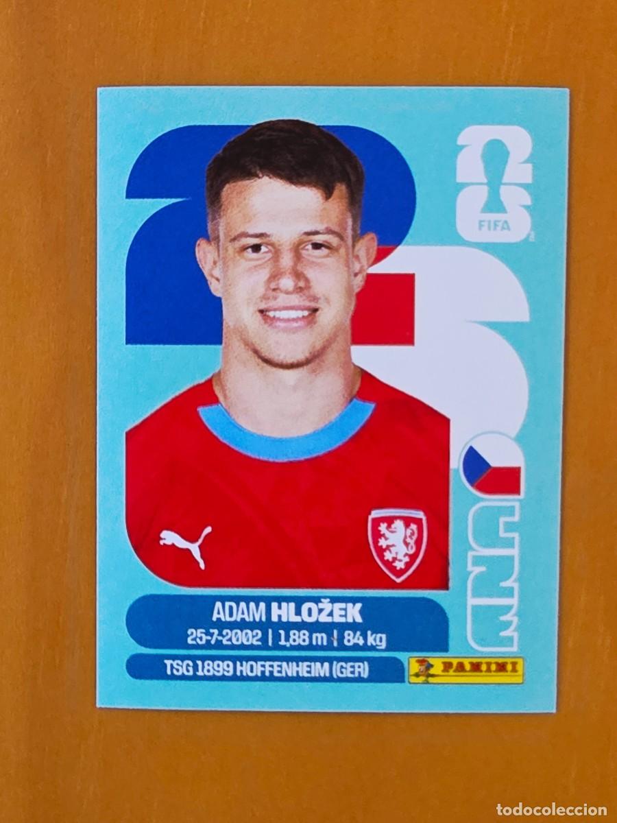Cromos de F&uacute;tbol: CZE 19 Adam Hložek, Rep&uacute;blica Checa, Panini FIFA World Cup Mundial 2026 Sticker
