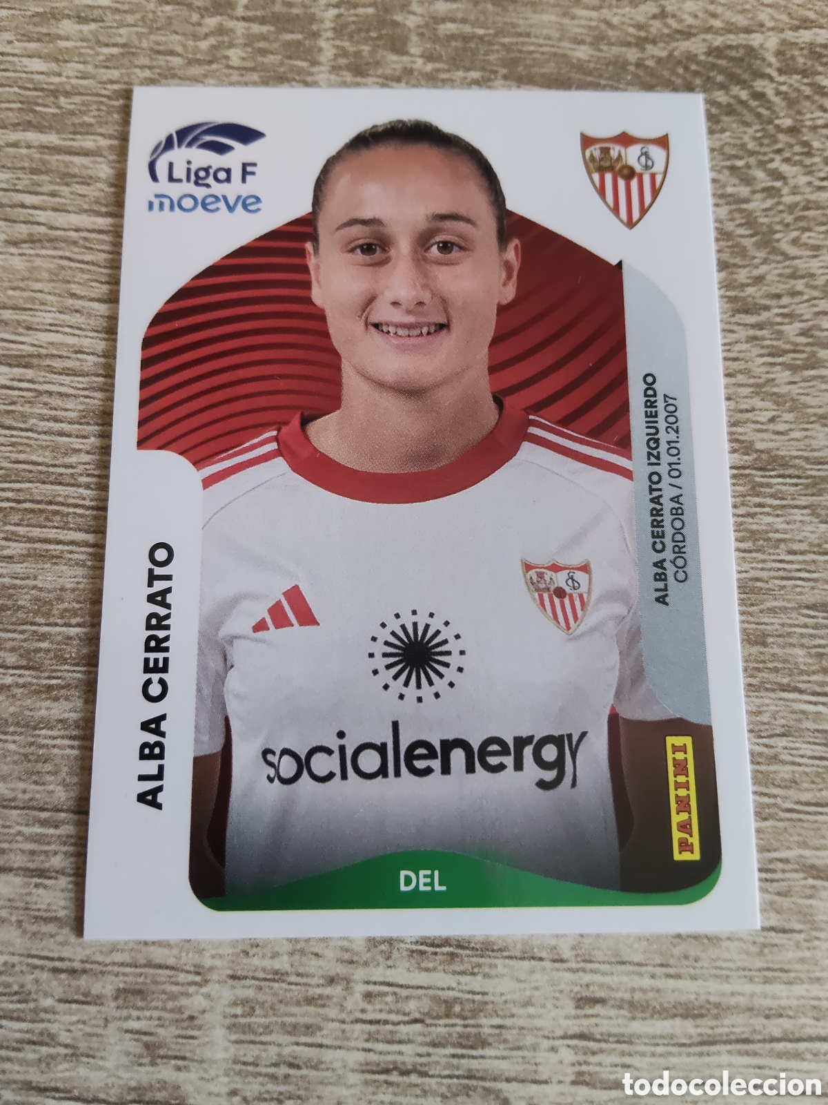 Cromos de F&uacute;tbol: Panini liga F moeve 2025 2026 25 26 317 B Alba Cerrato Sevilla