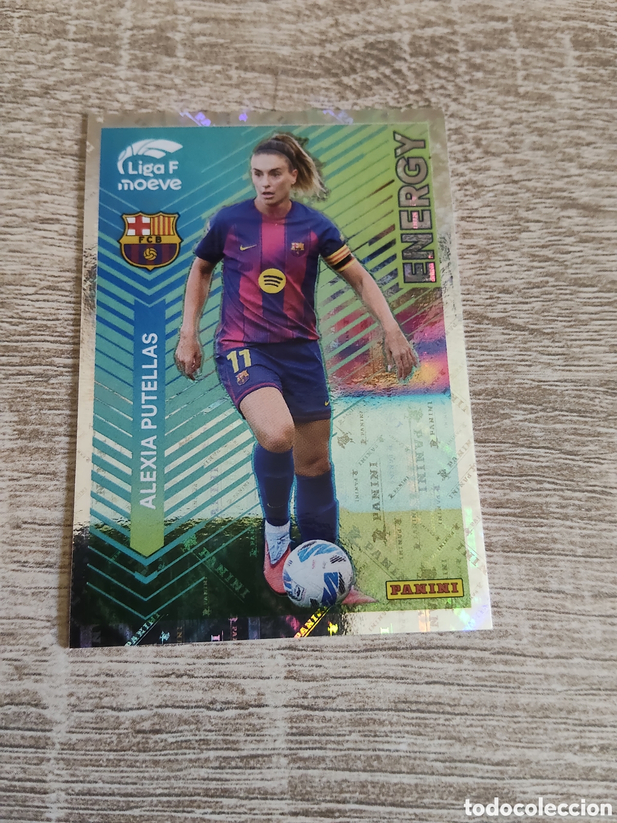 Cromos de F&uacute;tbol: Panini liga F moeve 2025 2026 25 26 330 energy Alexia Putellas Barcelona