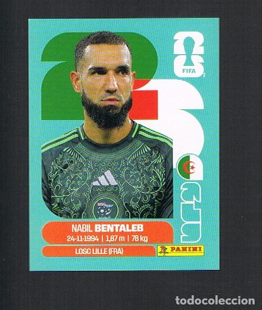 Cromos de F&uacute;tbol: STICKER FIFA WORLD CUP 2026 ALG N&ordm; 12 NABIL BENTALEB ARGELIA