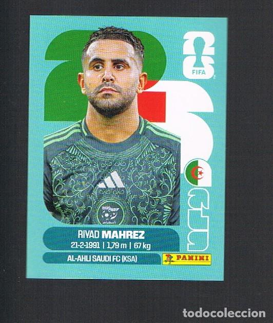 Cromos de F&uacute;tbol: STICKER FIFA WORLD CUP 2026 ALG N&ordm; 15 RIYAD MAHREZ ARGELIA