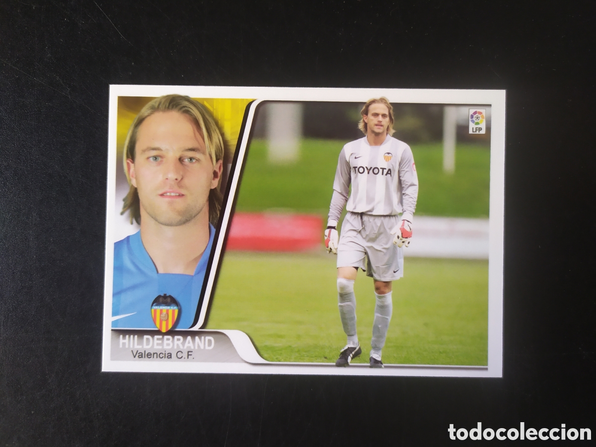 Cromos de F&uacute;tbol: Mundicromo ediciones estadio 2007 2008 07 08 Hildebrand n&deg; 58 Valencia
