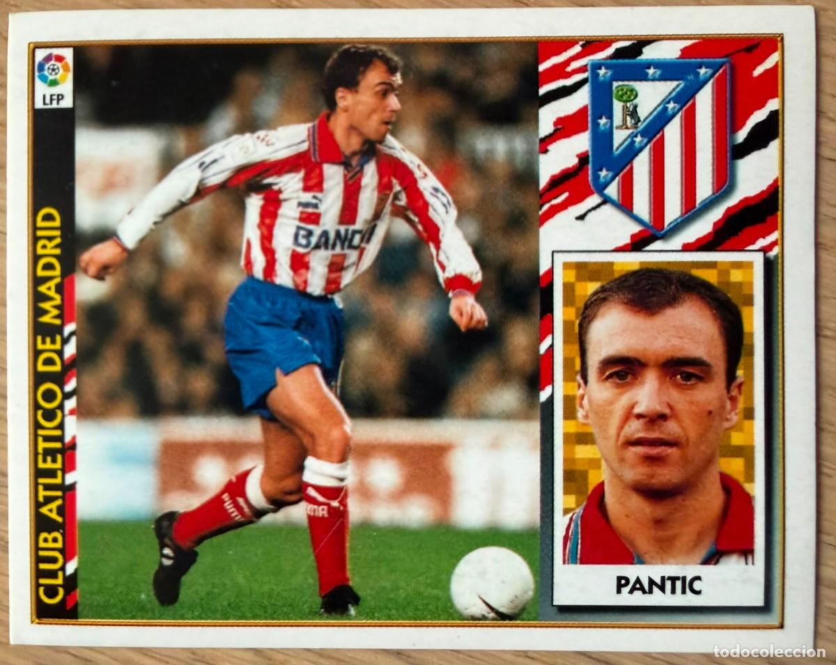 Cromos de F&uacute;tbol: PANTIC ATLETICO MADRID 97 98 1997 1998 LIGA EDICIONES ESTE SIN PEGAR STICKER