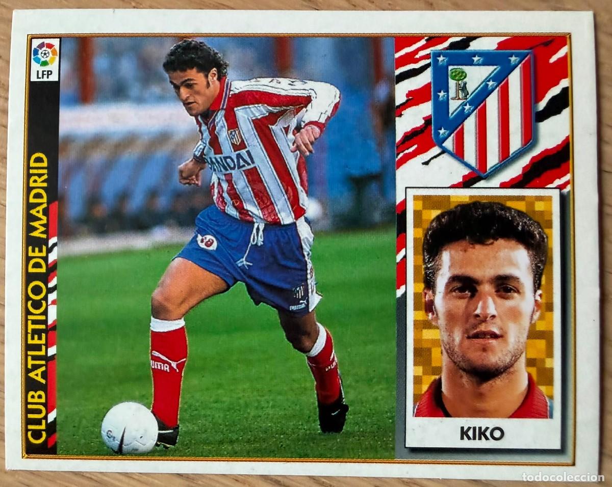 Cromos de F&uacute;tbol: KIKO ATLETICO MADRID 97 98 1997 1998 LIGA EDICIONES ESTE SIN PEGAR STICKER