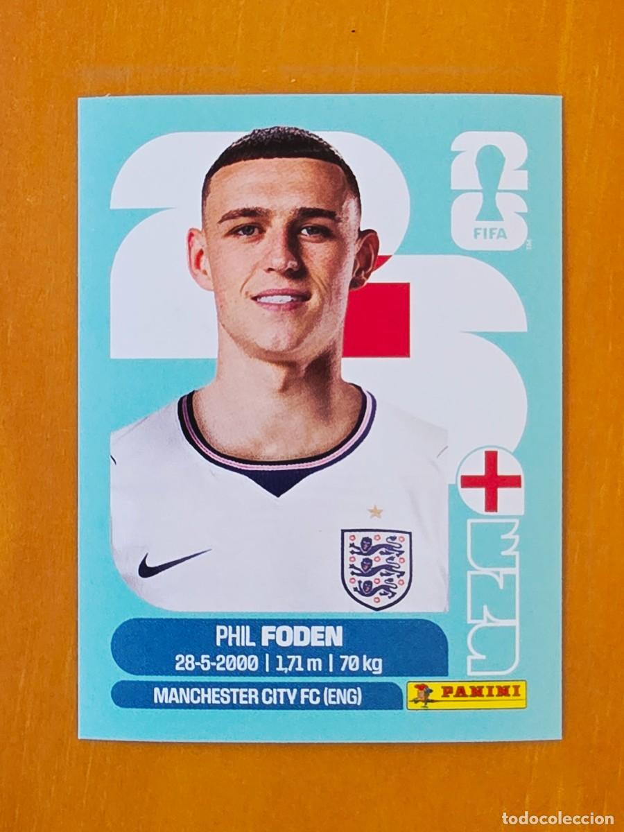Cromos de F&uacute;tbol: ENG 16 Phil Foden, Inglaterra, Panini FIFA World Cup Mundial 2026 Sticker