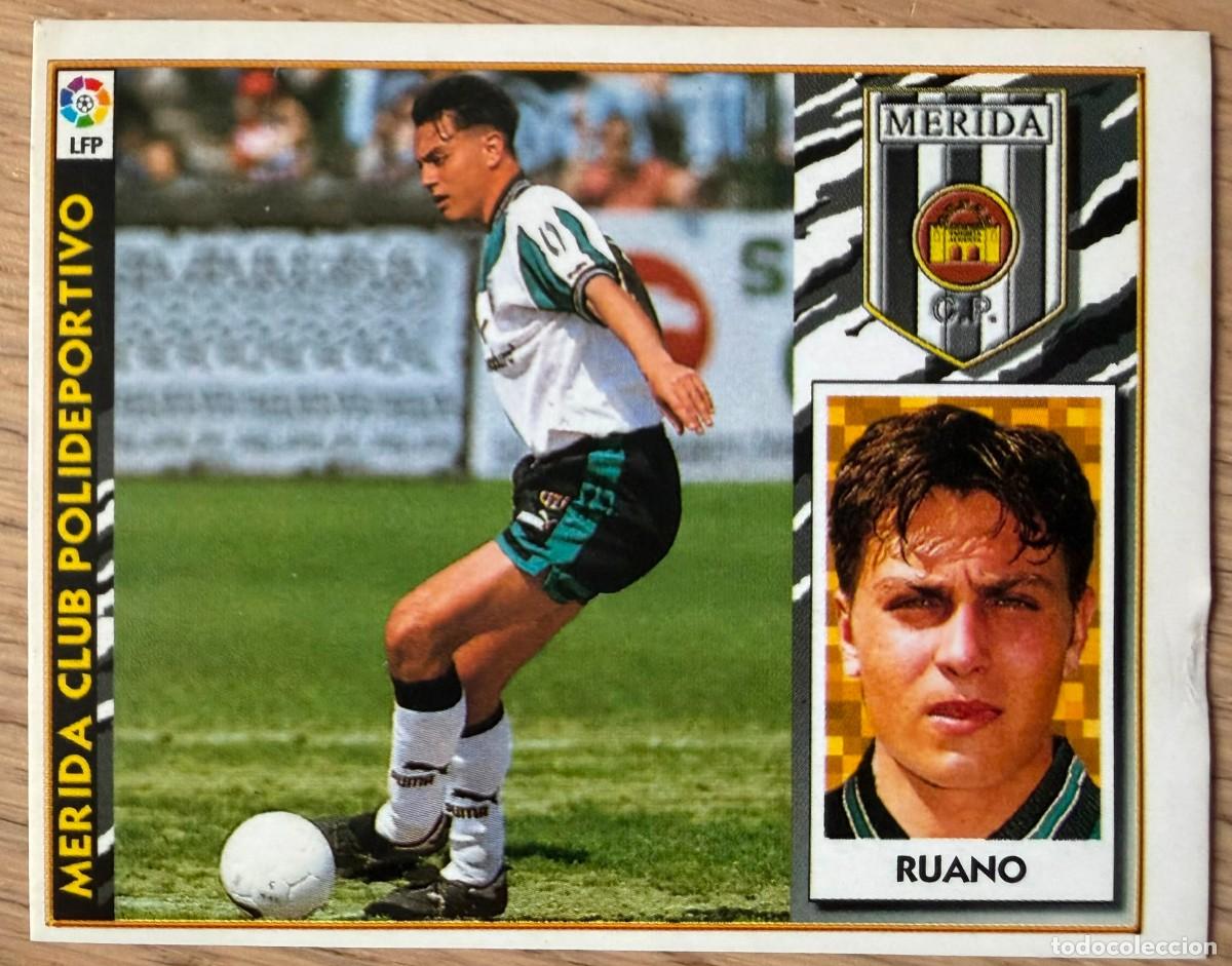 Cromos de F&uacute;tbol: RUANO COLOCA MERIDA 97 98 1997 1998 LIGA EDICIONES ESTE SIN PEGAR STICKER