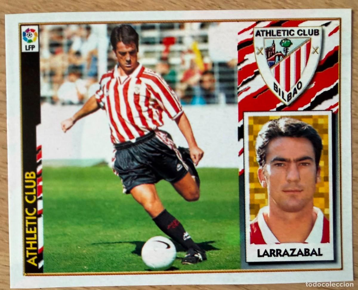 Cromos de F&uacute;tbol: LARRAZABAL ATHLETIC BILBAO 97 98 1997 1998 LIGA EDICIONES ESTE RECORTADO STICKER