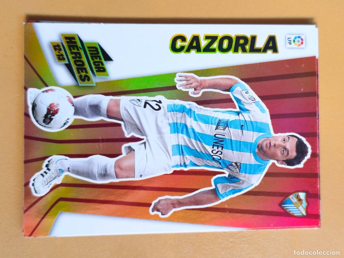 Cromos de F&uacute;tbol: cazorla, 2012 13 mega heroes