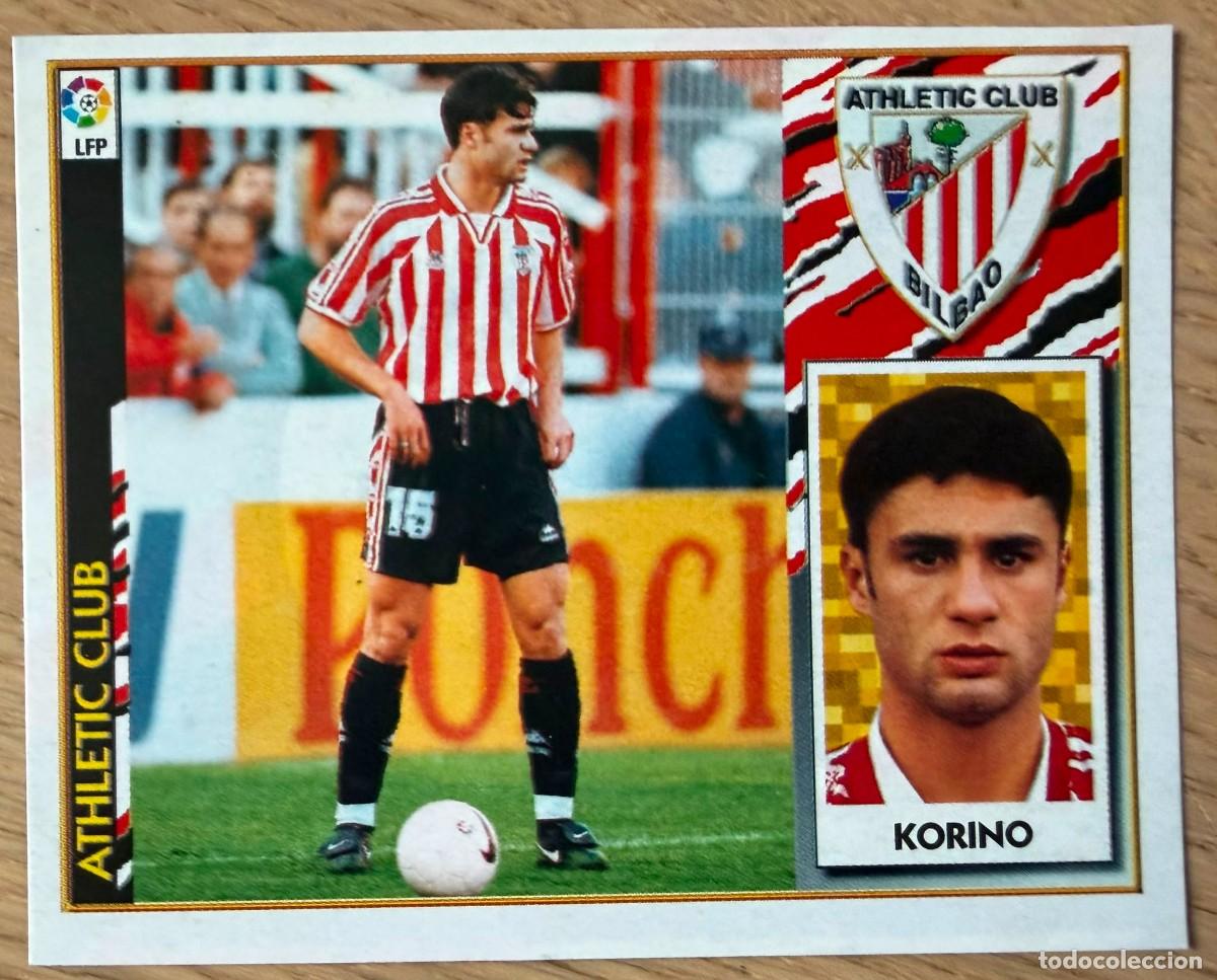 Cromos de F&uacute;tbol: KORINO BAJA ATHLETIC BILBAO 97 98 1997 1998 LIGA EDICIONES ESTE RECORTADO STICKER