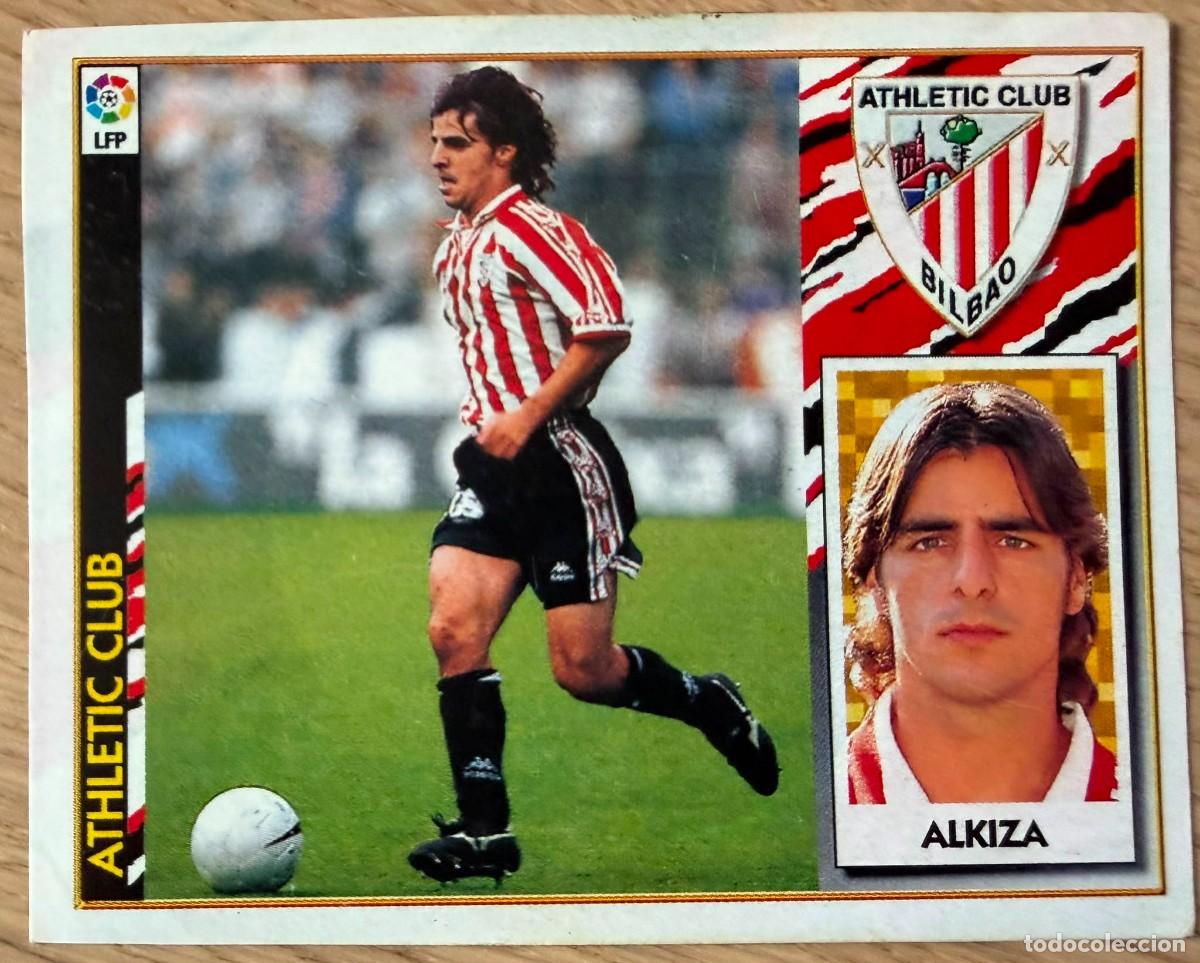 Cromos de F&uacute;tbol: ALKIZA ATHLETIC BILBAO 97 98 1997 1998 LIGA EDICIONES ESTE RECORTADO STICKER