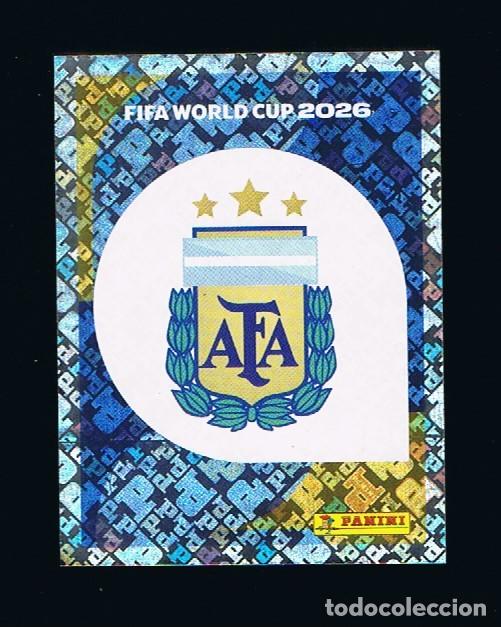 Cromos de F&uacute;tbol: STICKER FIFA WORLD CUP 2026 ARG N&ordm; 1 ESCUDO ARGENTINA