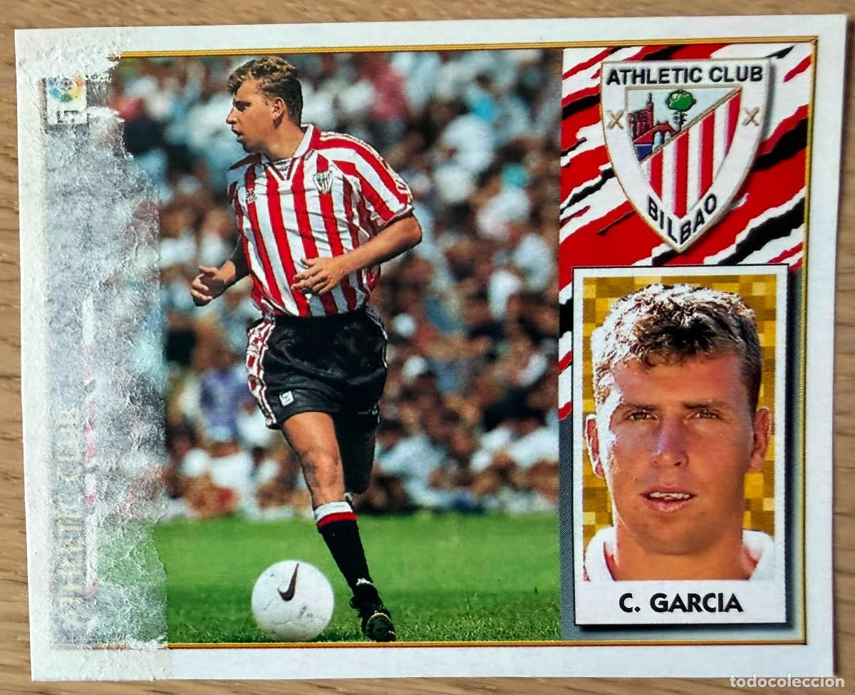 Cromos de F&uacute;tbol: CARLOS GARCIA ATHLETIC BILBAO 97 98 1997 1998 LIGA EDICIONES ESTE RECORTADO STICKER