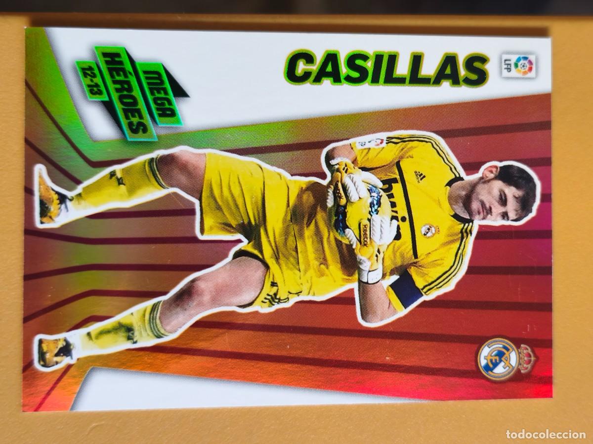 Cromos de F&uacute;tbol: casillas, 2012 13 mega heroes