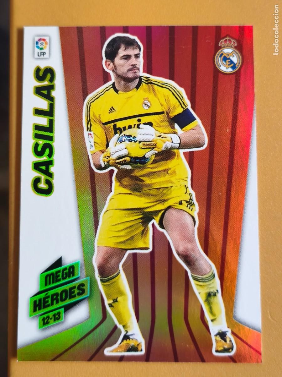 Figurine di Calcio: casillas, 2012 13 mega heroes