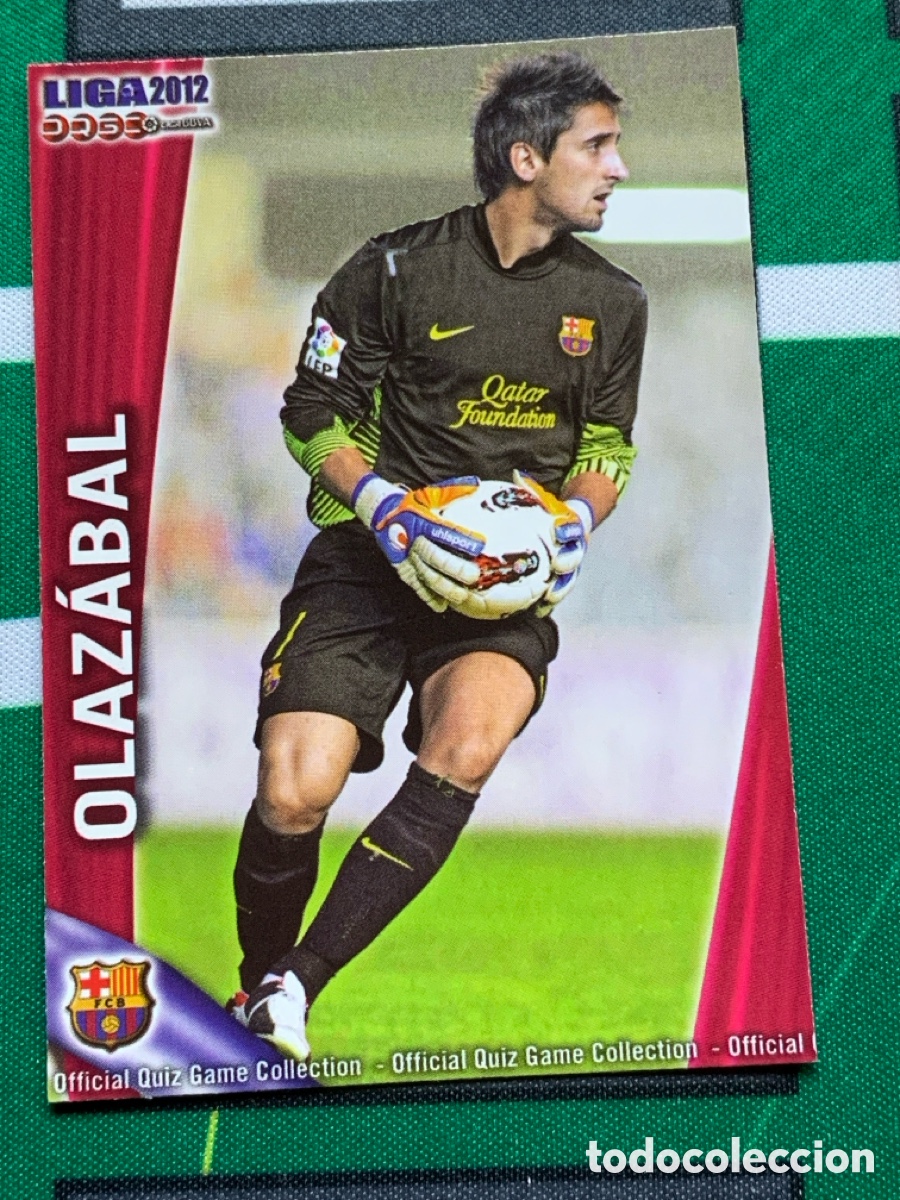 Figurine di Calcio: 1208 Olazabal Barcelona B Base card FICHAS LIGA MUNDICROMO 2011 2012 11 12