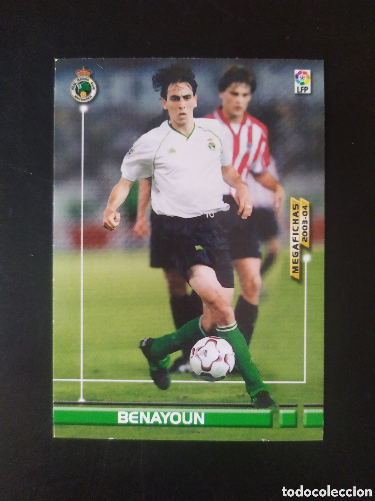Figurine di Calcio: Megafichas 2003 2004 03 04 panini Benayoun n&deg; 249 Racing Santander megacracks