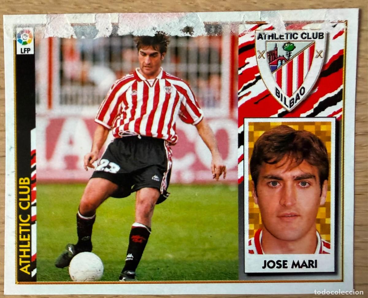 Figurine di Calcio: JOSE MARI ATHLETIC BILBAO 97 98 1997 1998 LIGA EDICIONES ESTE RECORTADO STICKER