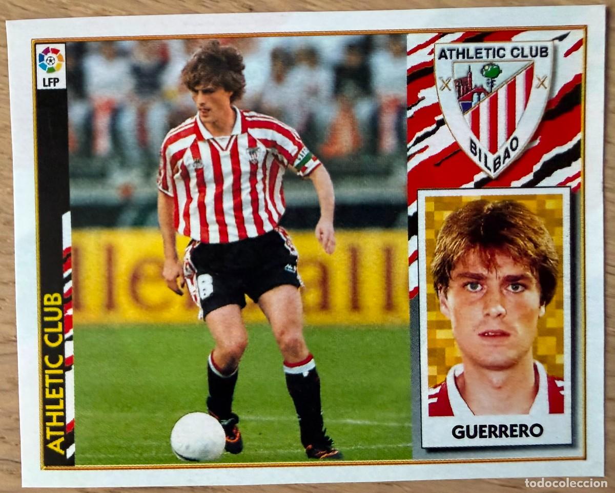 Figurine di Calcio: JULEN GUERRERO ATHLETIC BILBAO 97 98 1997 1998 LIGA EDICIONES ESTE RECORTADO STICKER
