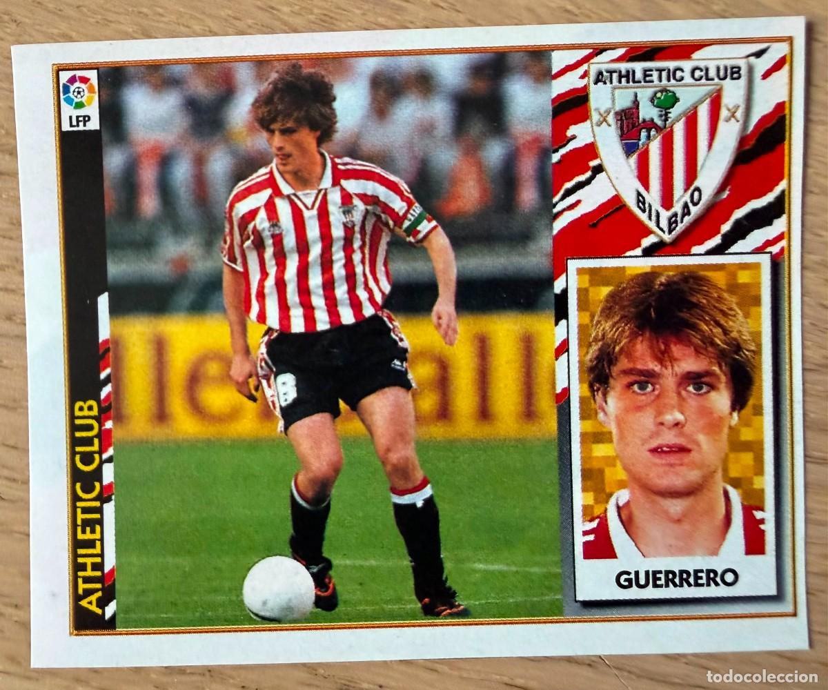 Figurine di Calcio: JULEN GUERRERO ATHLETIC BILBAO 97 98 1997 1998 LIGA EDICIONES ESTE RECORTADO STICKER