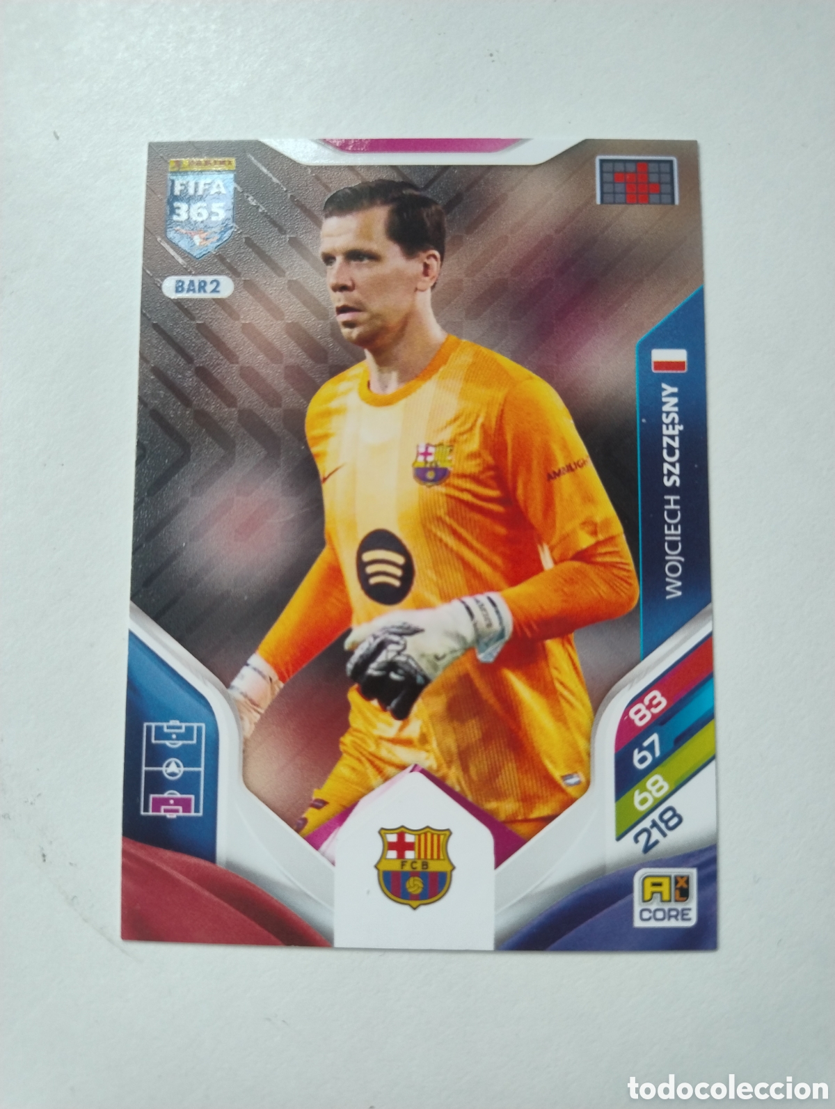 Figurine di Calcio: BAR 2 - Szczesny - Barcelona - Adrenalyn XL FIFA 365 2026