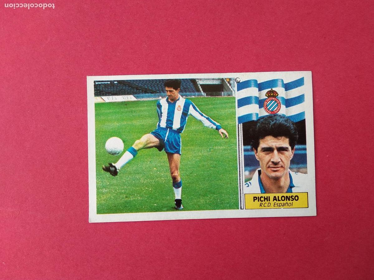 Cromos de F&uacute;tbol: EDICIONES ESTE LIGA 86 87 1986 1987 CROMO DESPEGADO FICHAJE N&ordm; 11 PICHI ALONSO ESPA&Ntilde;OL