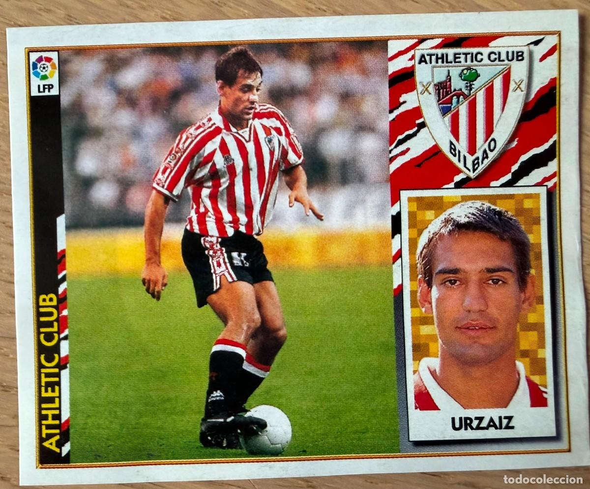 Cromos de F&uacute;tbol: URZAIZ ATHLETIC BILBAO 97 98 1997 1998 LIGA EDICIONES ESTE RECORTADO STICKER