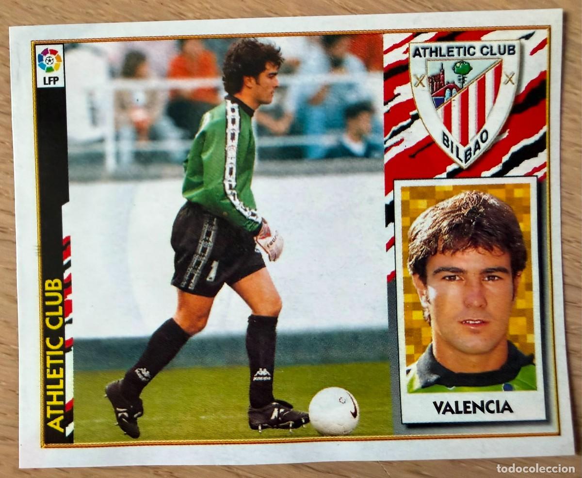 Cromos de F&uacute;tbol: VALENCIA ATHLETIC BILBAO 97 98 1997 1998 LIGA EDICIONES ESTE RECORTADO STICKER