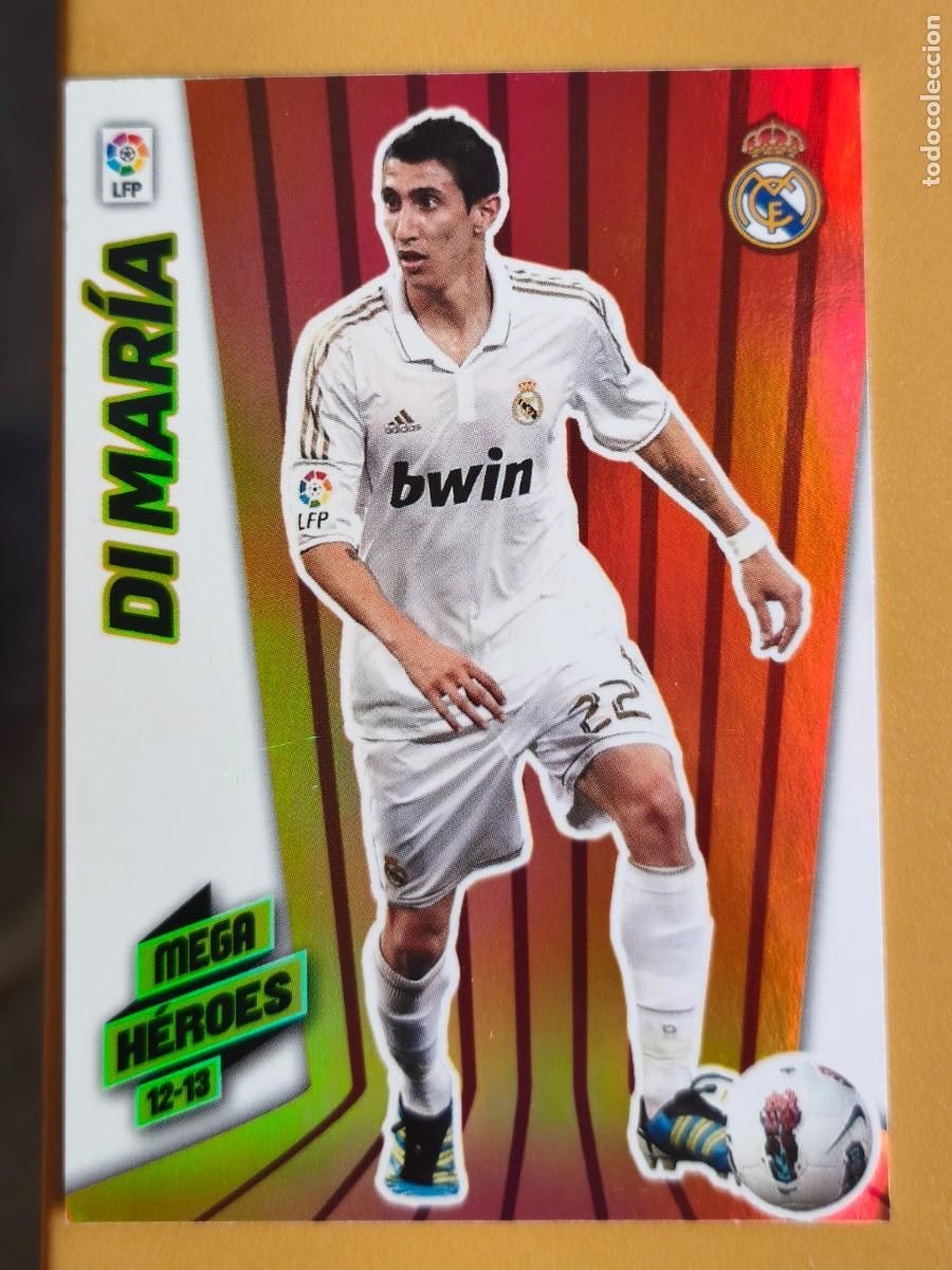 Cartes &agrave; collectionner de Football: di maria, 2012 13 mega heroes