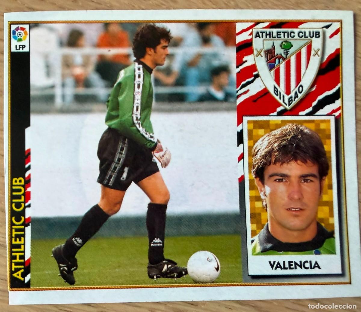 Cromos de F&uacute;tbol: VALENCIA ATHLETIC BILBAO 97 98 1997 1998 LIGA EDICIONES ESTE RECORTADO STICKER