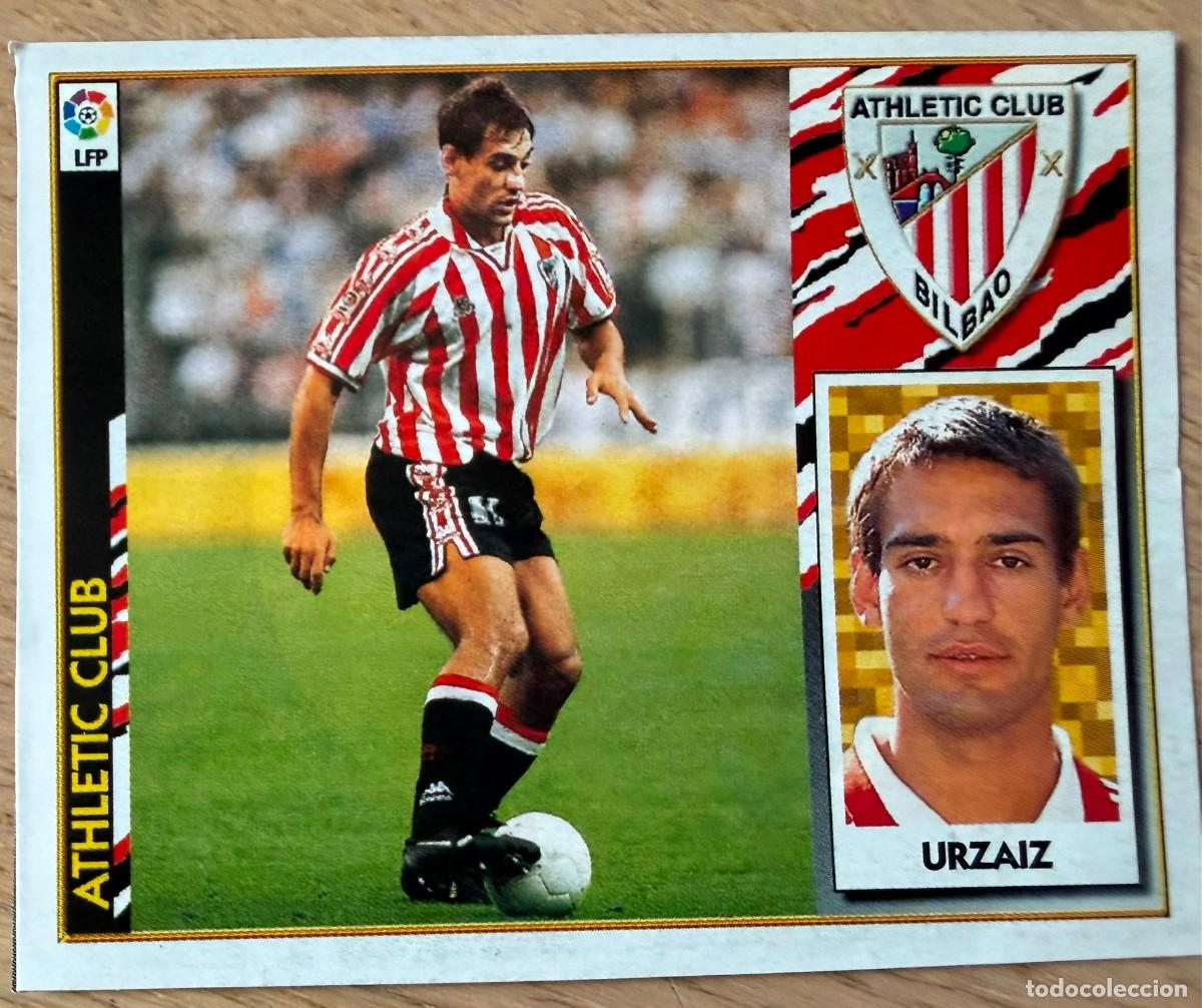 Cromos de F&uacute;tbol: URZAIZ ATHLETIC BILBAO 97 98 1997 1998 LIGA EDICIONES ESTE RECORTADO STICKER