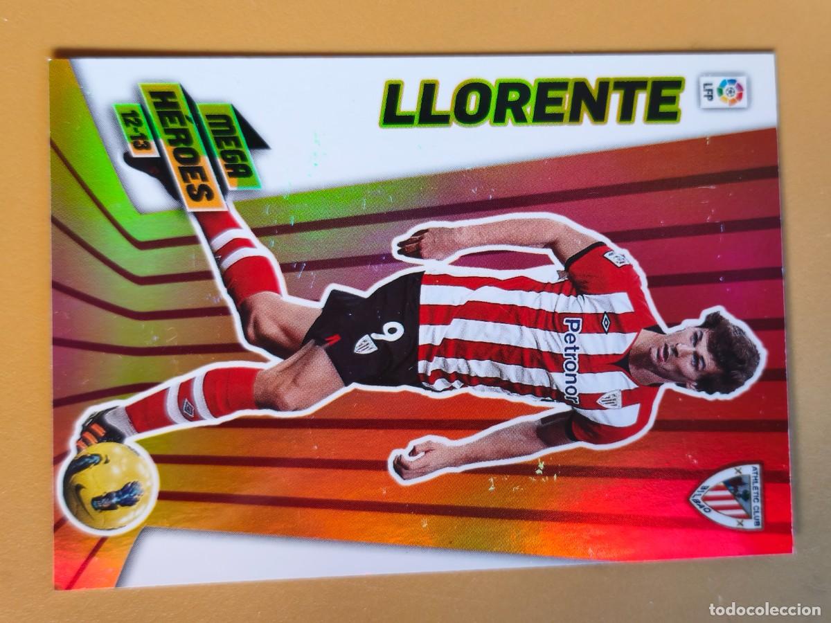 Cromos de F&uacute;tbol: llorente, 2012 13 mega heroes