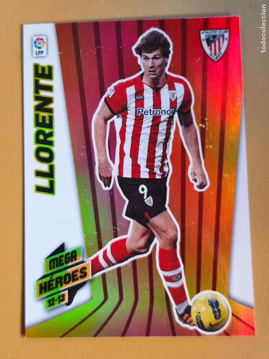 Cartes &agrave; collectionner de Football: llorente, 2012 13 mega heroes