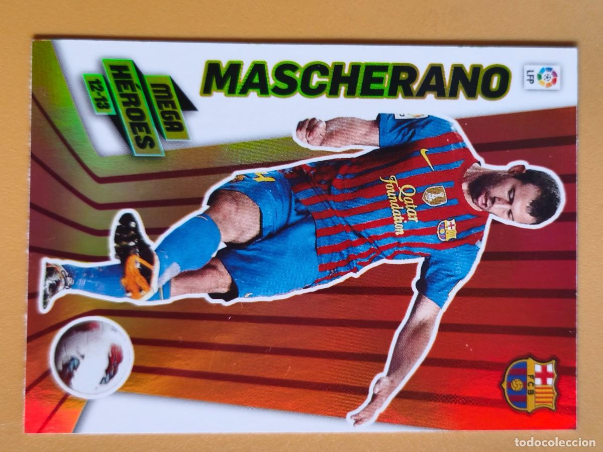 Cromos de F&uacute;tbol: mascherano, 2012 13 mega heroes