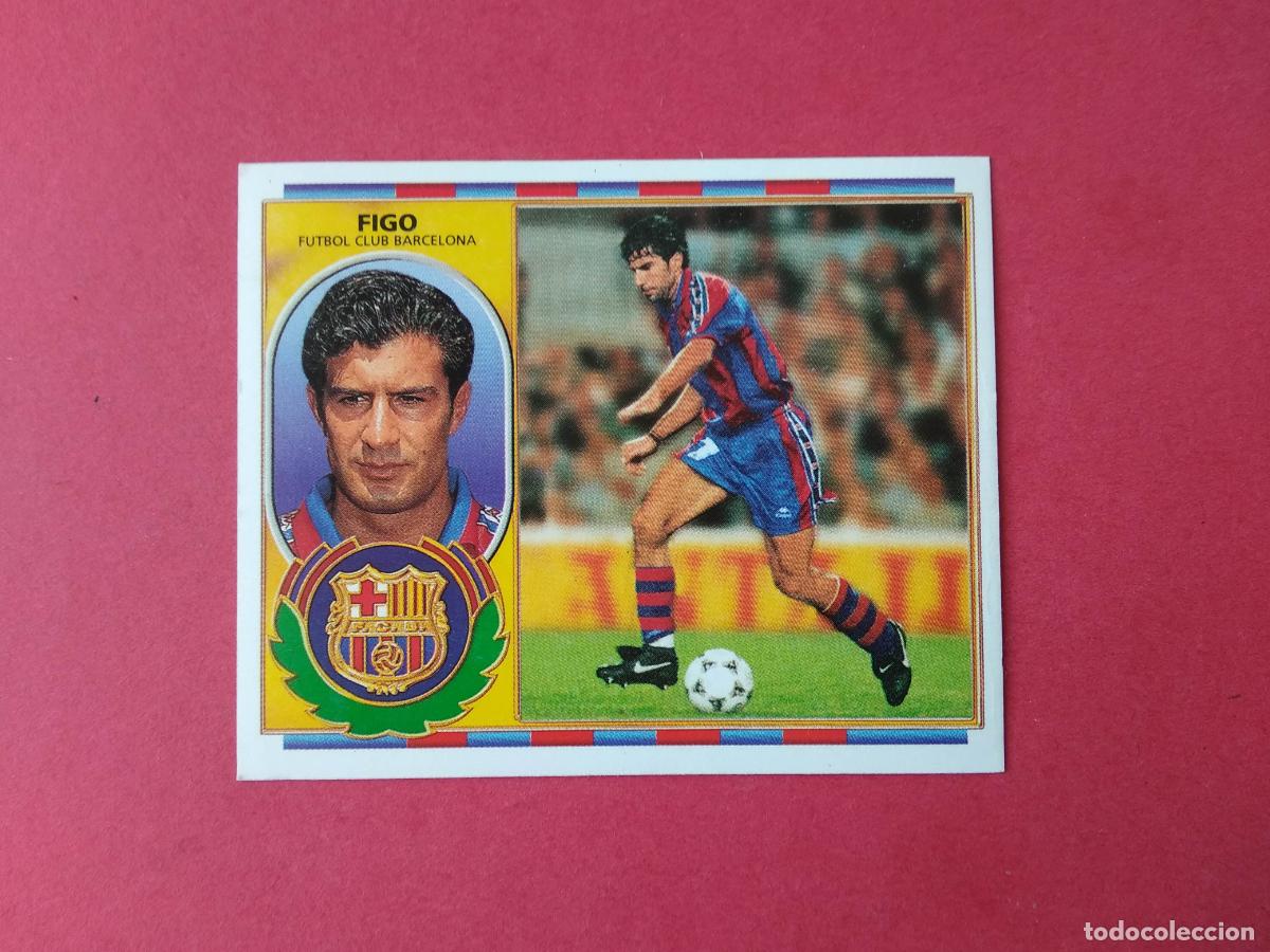 Cromos de F&uacute;tbol: EDICIONES ESTE LIGA 96 97 1996 1997 CROMO NUNCA PEGADO BARCELONA , FIGO