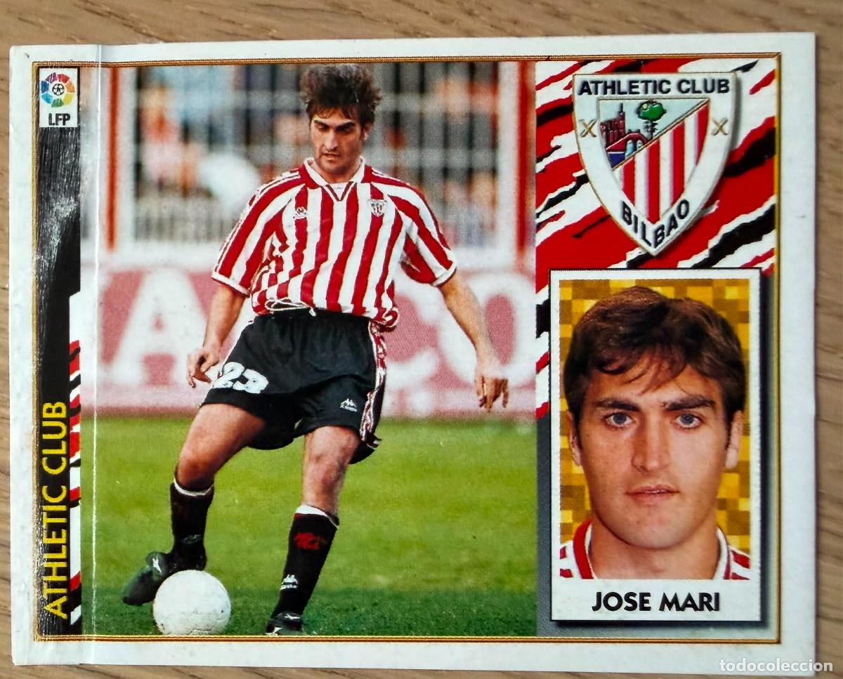 Cromos de F&uacute;tbol: JOSE MARI ATHLETIC BILBAO 97 98 1997 1998 LIGA EDICIONES ESTE VENTANILLA STICKER