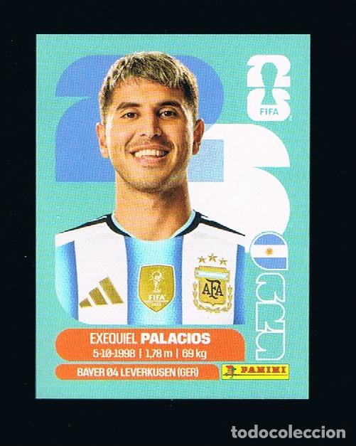 Cromos de F&uacute;tbol: STICKER FIFA WORLD CUP 2026 ARG N&ordm; 11 EXEQUIEL PALACIOS ARGENTINA