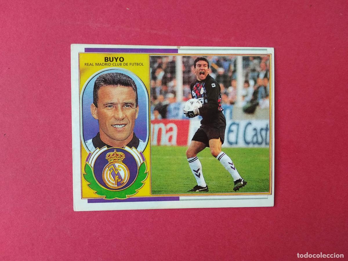 Cromos de F&uacute;tbol: EDICIONES ESTE LIGA 96 97 1996 1997 CROMO NUNCA PEGADO REAL MADRID , BUYO