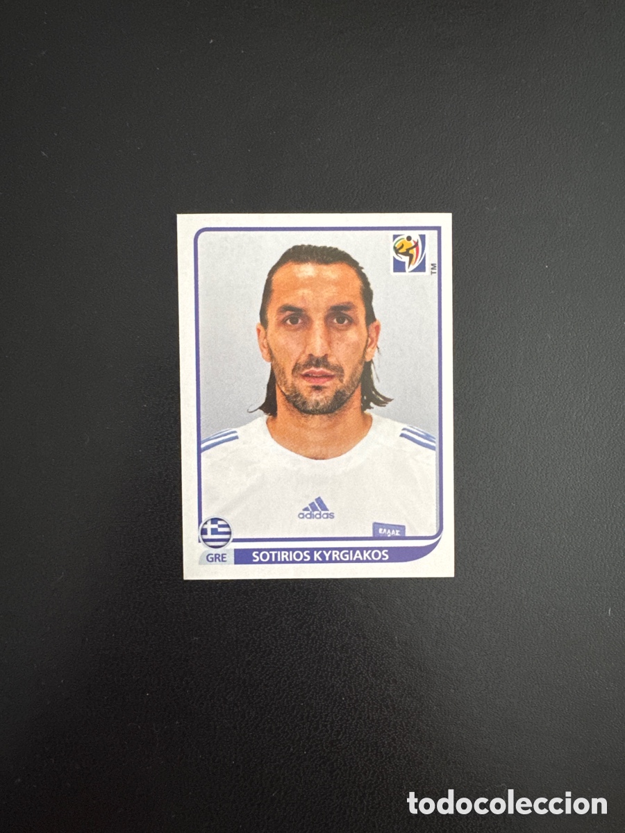Cromos de F&uacute;tbol: KYRGIAKOS GRECIA N&Uacute;MERO 166 MUNDIAL 2010 SUDAFRICA SOUTH AFRICA