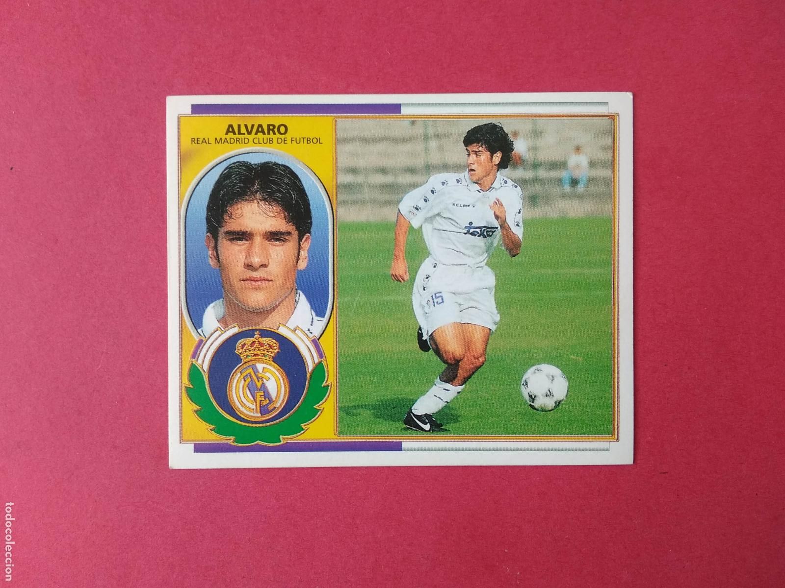 Cromos de F&uacute;tbol: EDICIONES ESTE LIGA 96 97 1996 1997 CROMO NUNCA PEGADO REAL MADRID , ALVARO