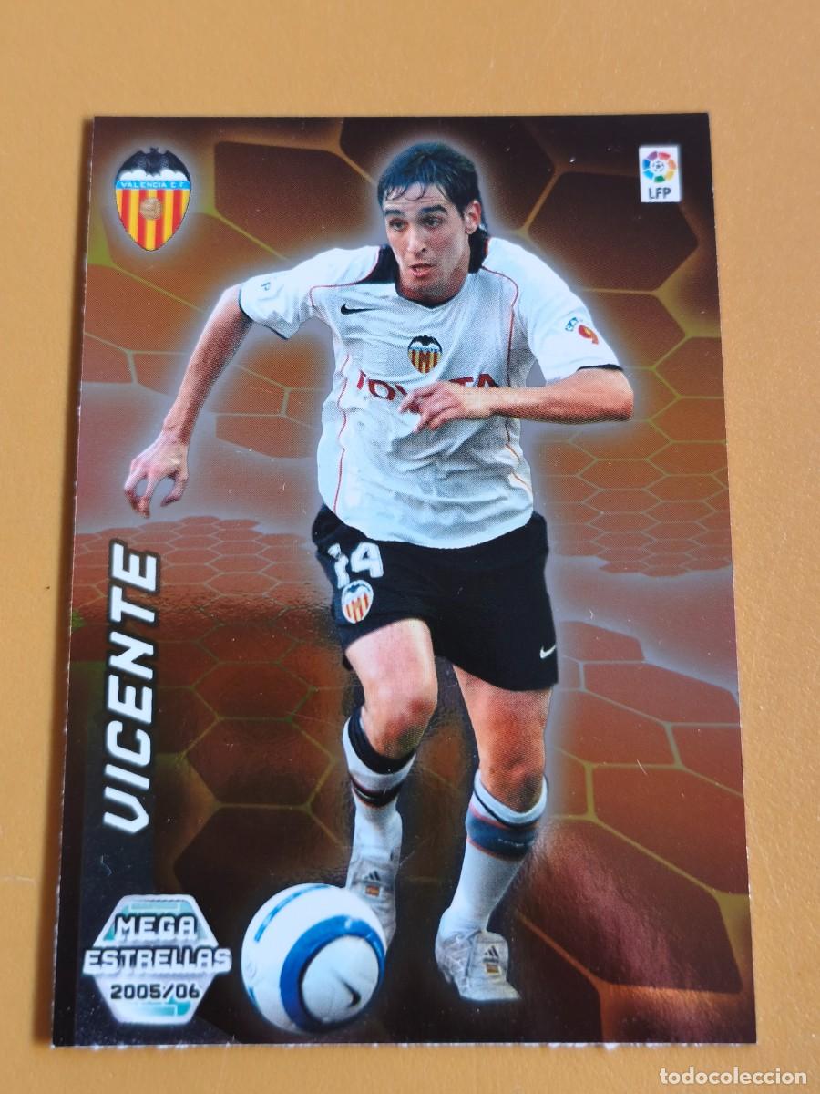 Cromos de F&uacute;tbol: vicente, 2005 06 mega estrellas