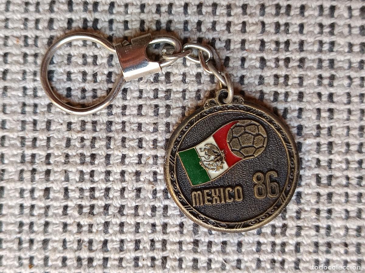 Cromos de F&uacute;tbol: Llavero Mundial de M&eacute;xico 1986