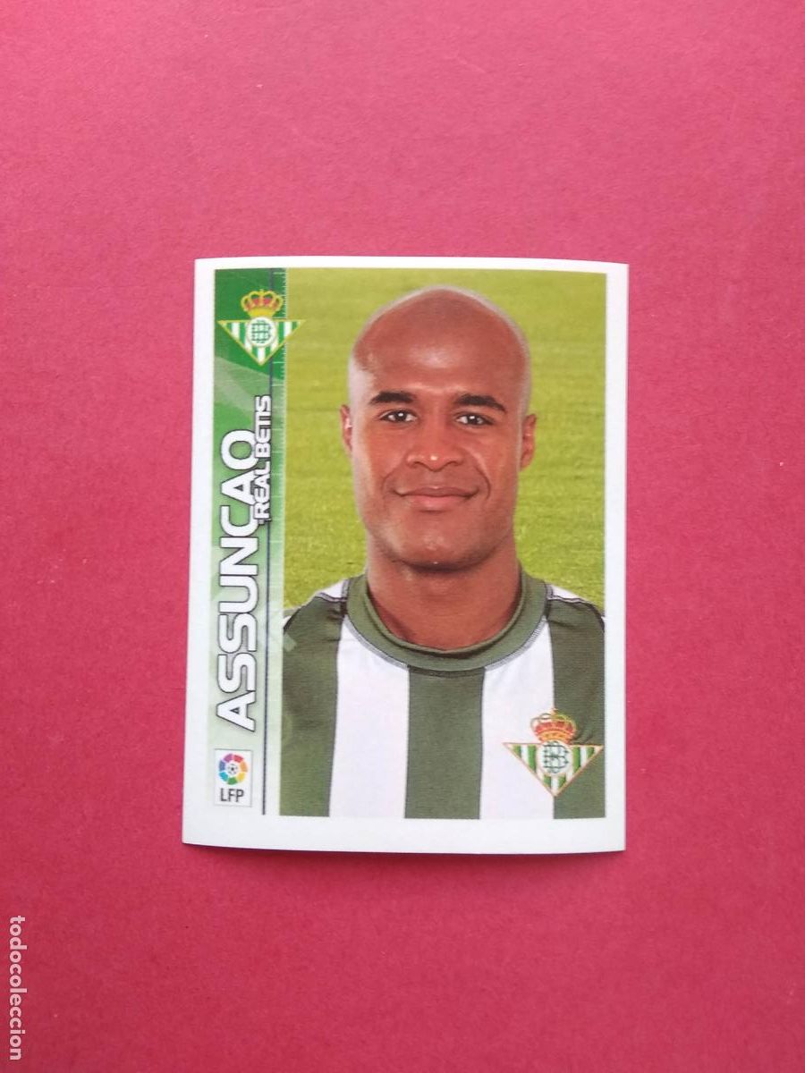 Cromos de F&uacute;tbol: PANINI SUPERLIGA DE ESTRELLAS 2003 2004 LIGA 03 04 NUNCA PEGADO BETIS N&ordm; 135 ASSUN&Ccedil;AO