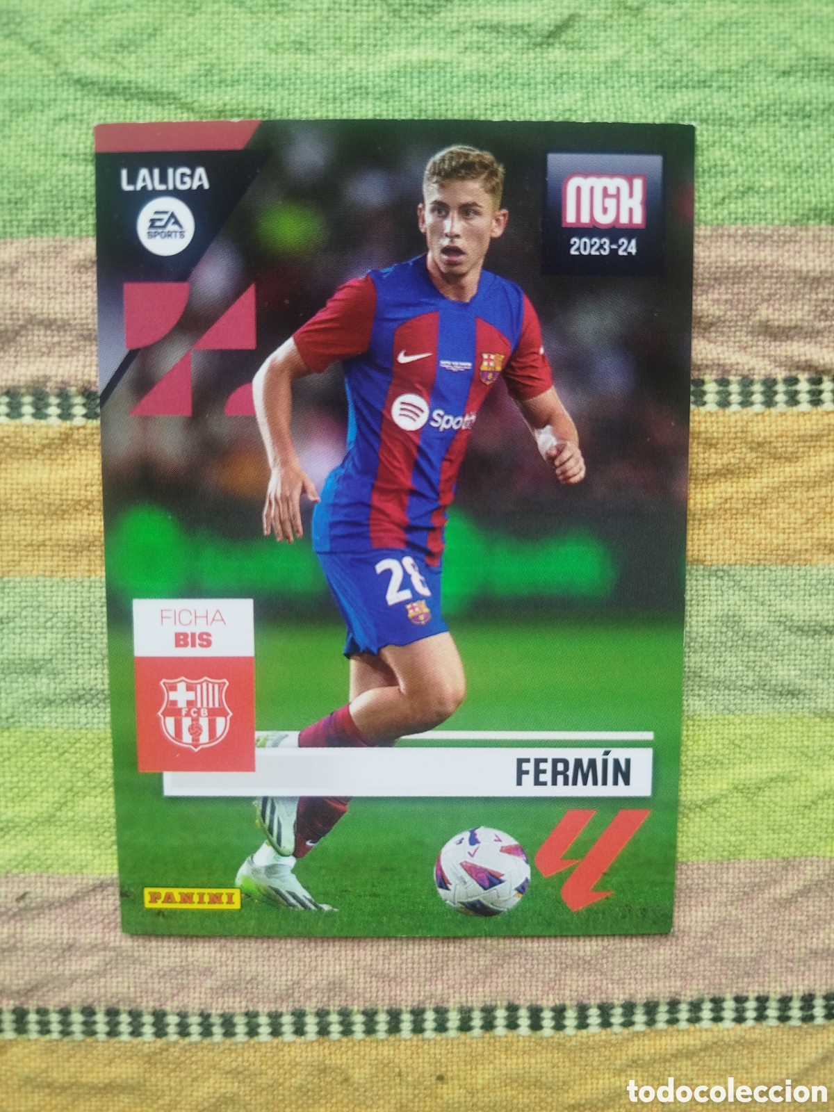 Cromos de F&uacute;tbol: Ferm&iacute;n 106 Bis Barcelona Megacracks 23-24