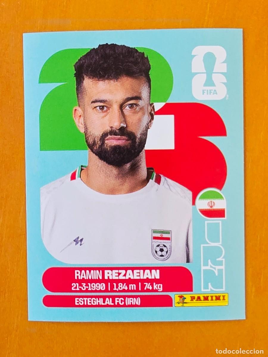 Cromos de F&uacute;tbol: IRN 7 Ramin Rezaeian, Rep&uacute;blica Isl&aacute;mica de Ir&aacute;n, Panini FIFA World Cup Mundial 2026 Sticker