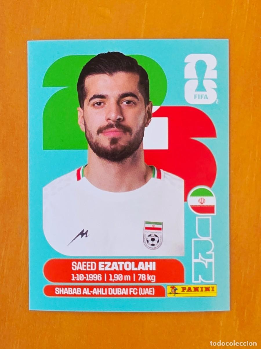 Cromos de F&uacute;tbol: IRN 11 Saeed Ezatolahi, Rep&uacute;blica Isl&aacute;mica de Ir&aacute;n, Panini FIFA World Cup Mundial 2026 Sticker