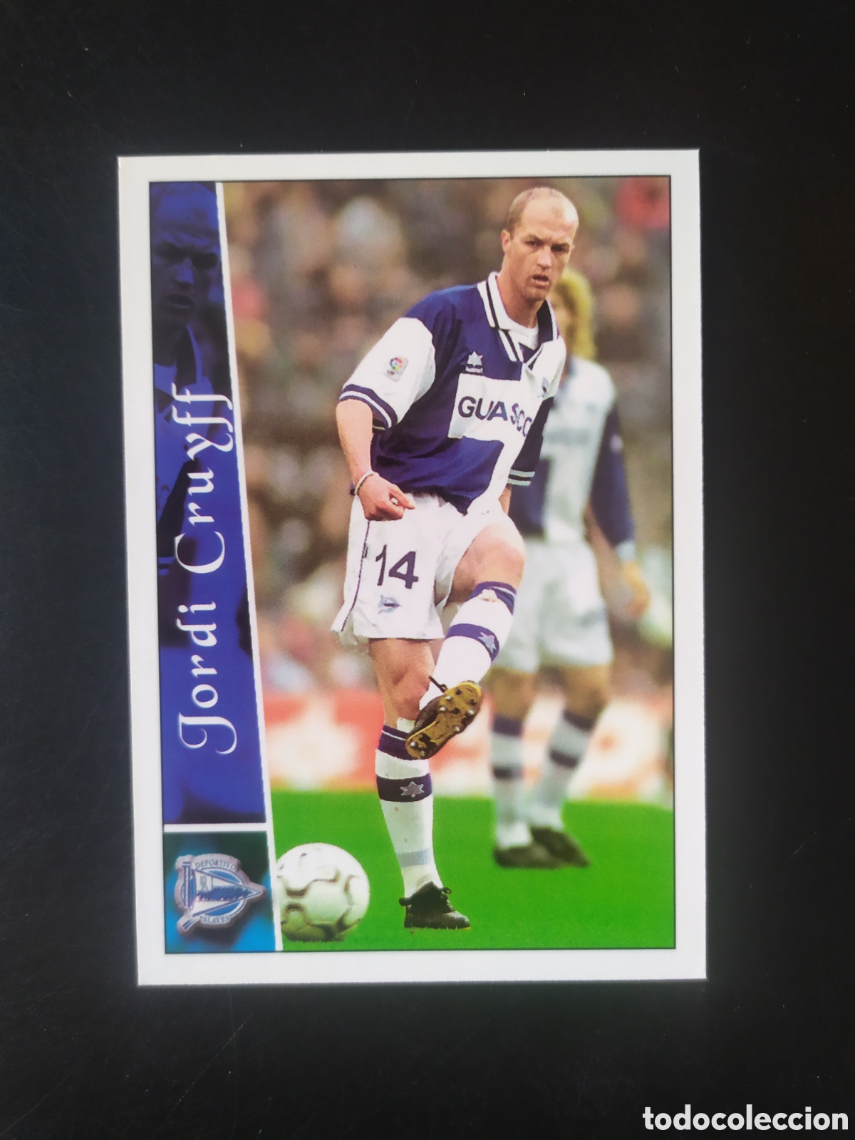 Cromos de F&uacute;tbol: Mundicromo fichas liga 2002 2003 02 03 Jordi Cruyff n&deg; 181 Alav&eacute;s