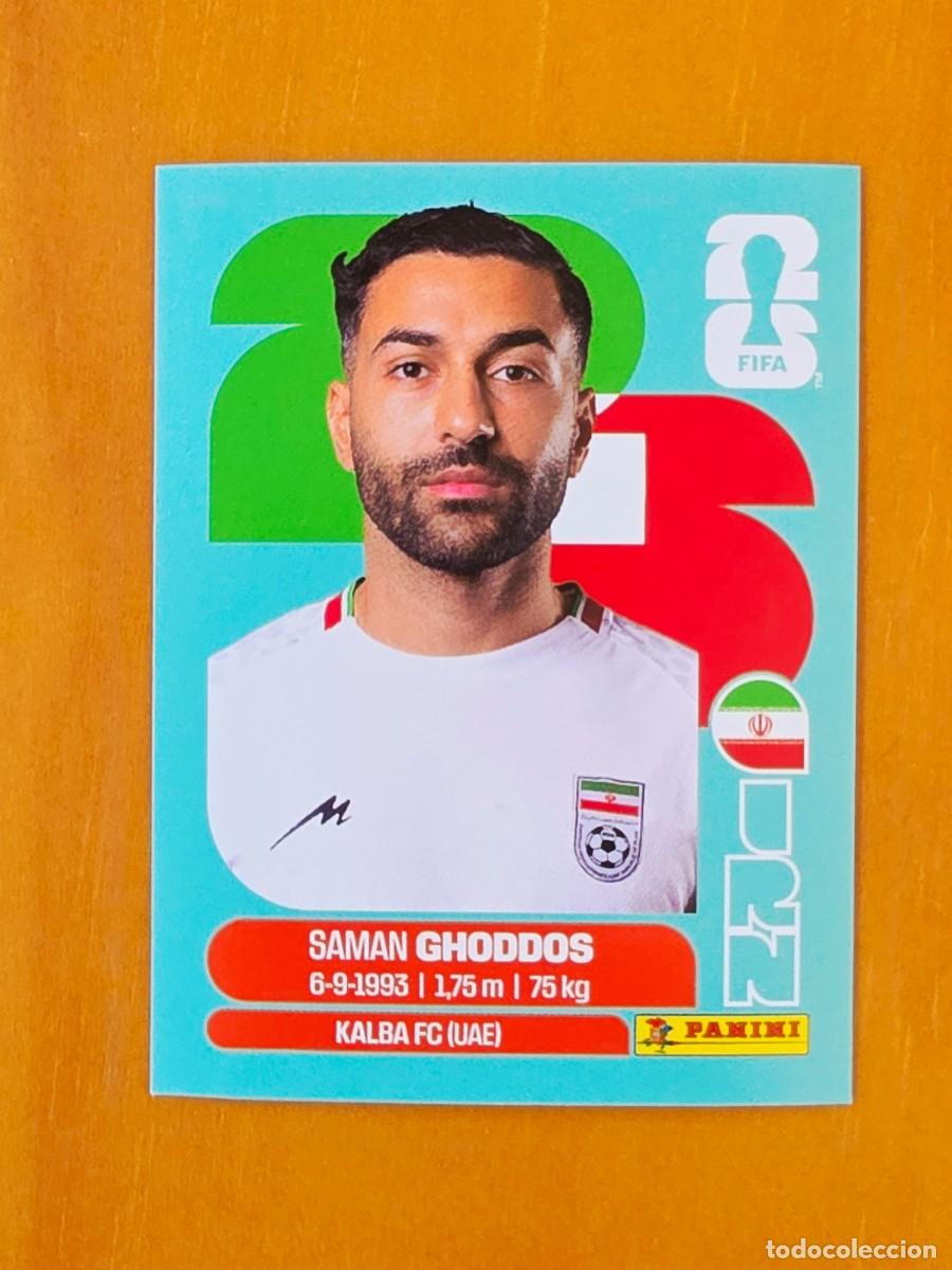 Cromos de F&uacute;tbol: IRN 12 Saman Ghoddos, Rep&uacute;blica Isl&aacute;mica de Ir&aacute;n, Panini FIFA World Cup Mundial 2026 Sticker