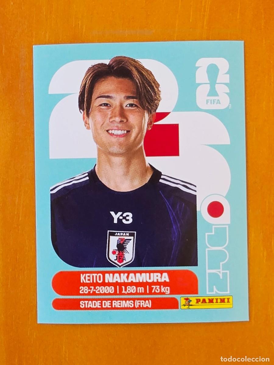 Cromos de F&uacute;tbol: JPN 15 Keito Nakamura, Jap&oacute;n, Panini FIFA World Cup Mundial 2026 Sticker